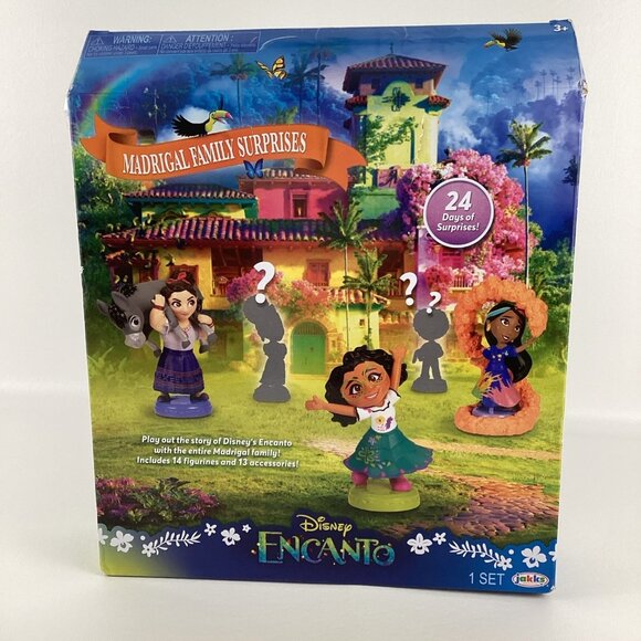 Disney Encanto Madrigal Family Surprises Advent Figurines Accessories 2022 Jakks